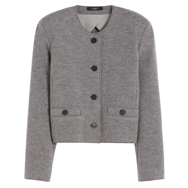 Savona Cropped Wool Jacket image number null