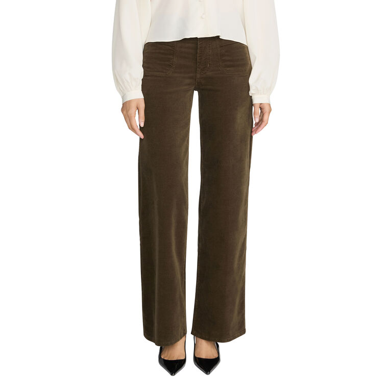 Le Slim Palazzo Modernist Pocket Corduroy image number null