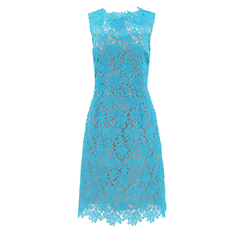 Sleeveless Lace Dress image number null