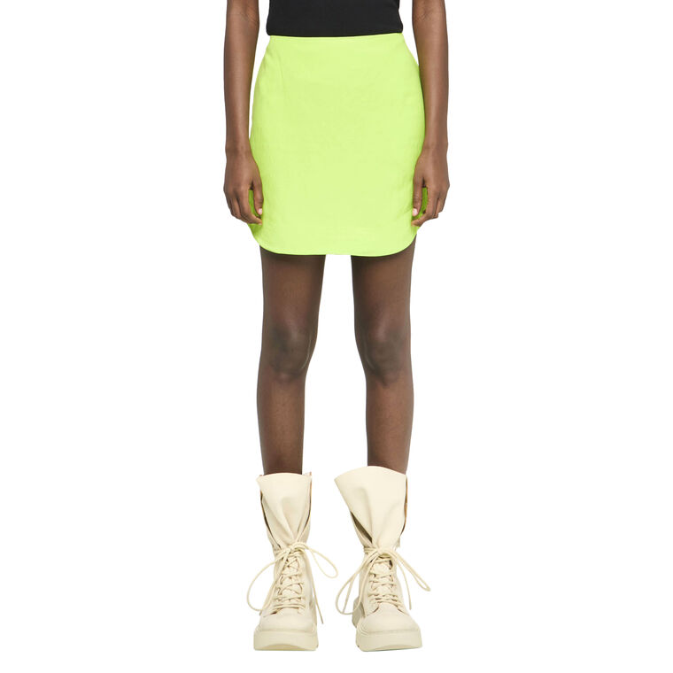 Curved Hem Mini Skirt image number null