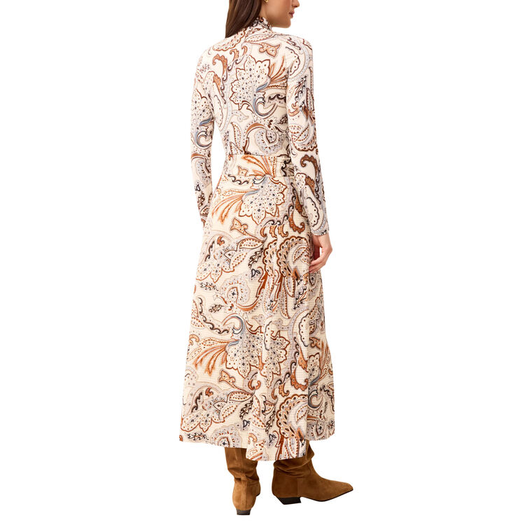 Estine A-Line Midi Wrap Skirt image number null