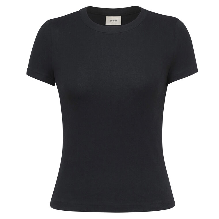 Short Sleeve Shrunken Tee image number null