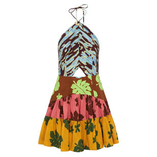 Poppy Spliced Mini Dress
