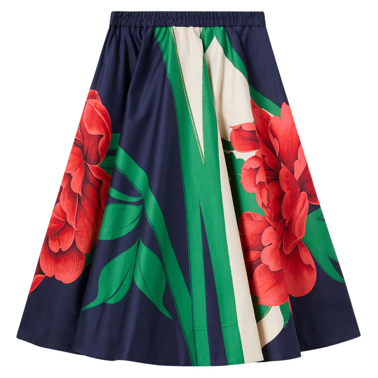 Ballerina Placee Midi Skirt image number null