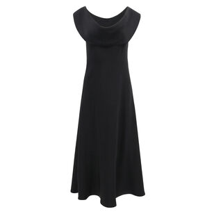 Gig Drape Neck Dress