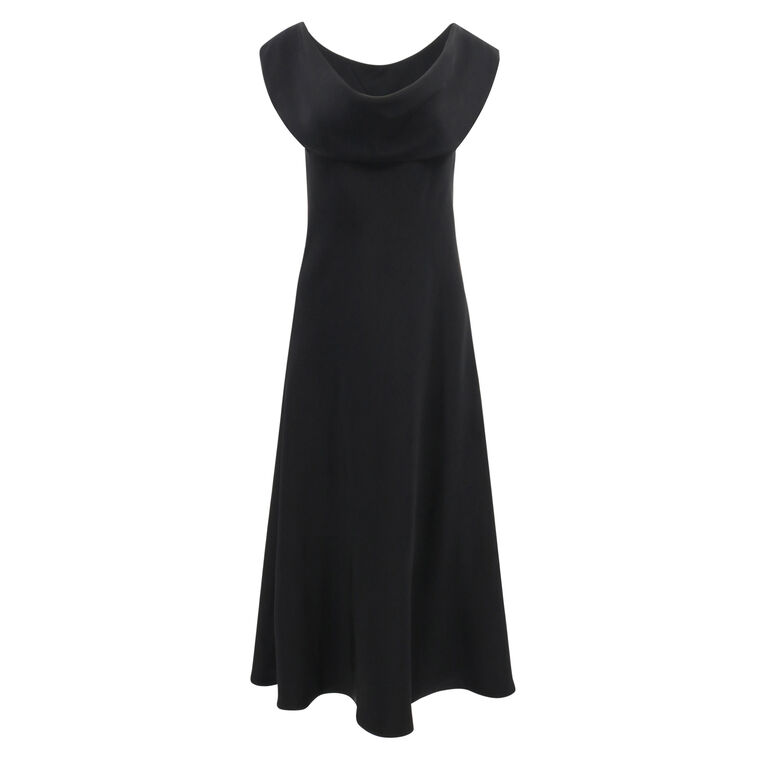 Gig Drape Neck Dress image number null