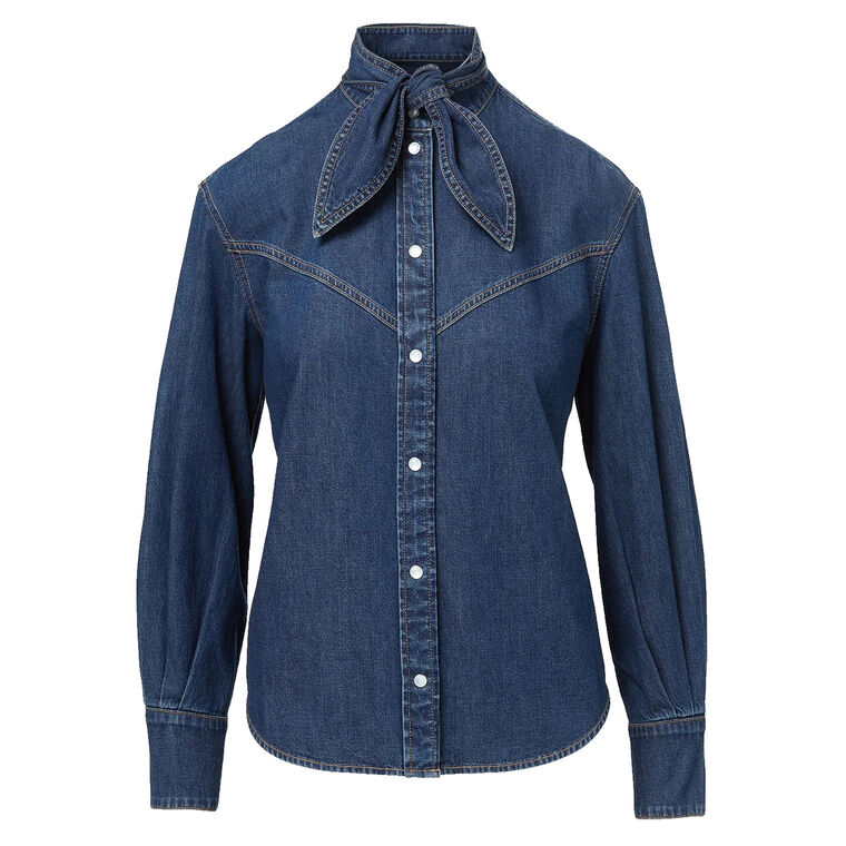 Genetta Chambray Shirt image number null