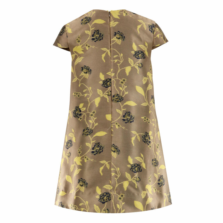 Mia Short Sleeve Floral A-Line Mini Dress image number null