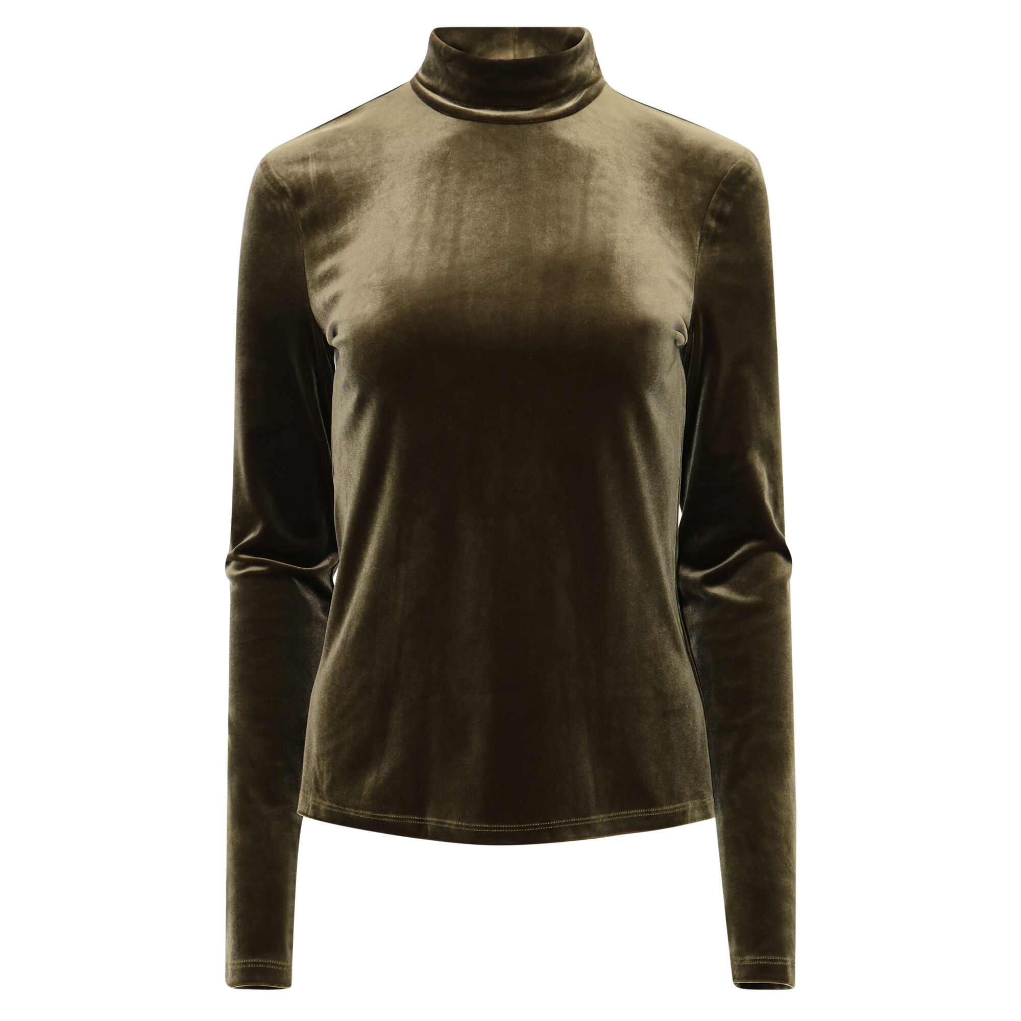 Green velvet deals turtleneck