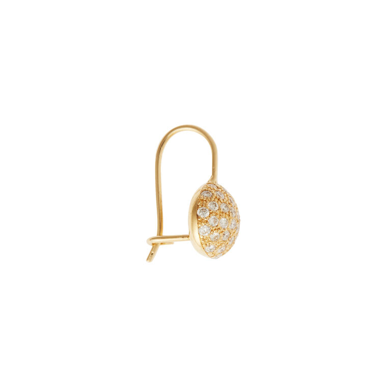 Diamond Ball Earrings image number null