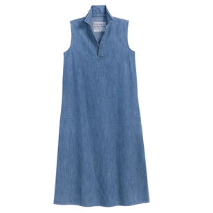 Lily Sleeveless Maxi Polo Dress