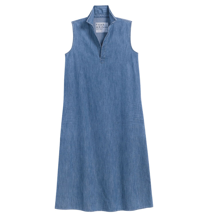 Lily Sleeveless Maxi Polo Dress image number null