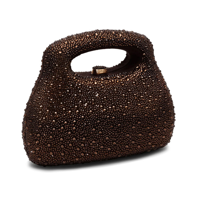 Mimi Rhinestone Top Handle Bag image number null