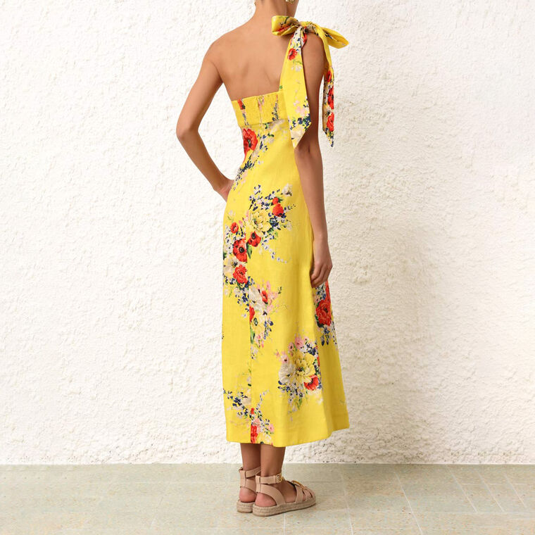 Alight Asymmetric Midi Dress image number null