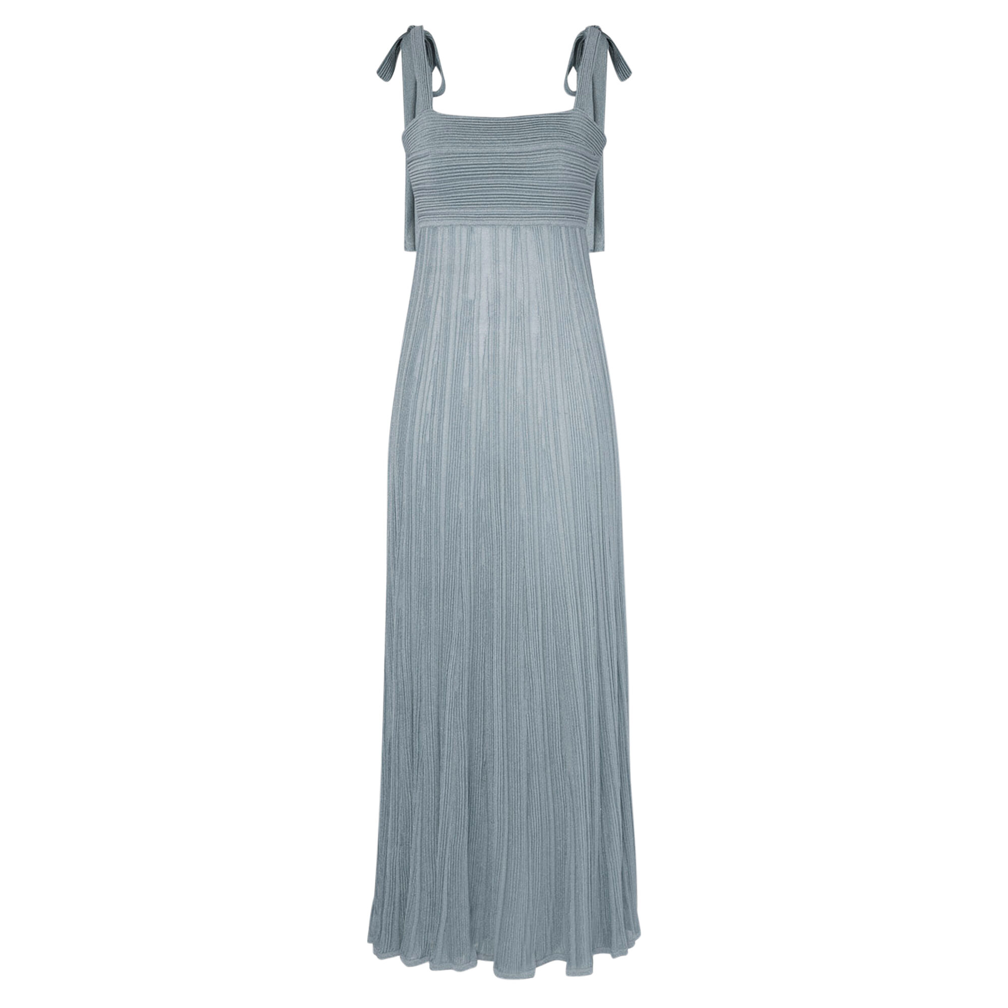 Waverly Metallic Tie Dress