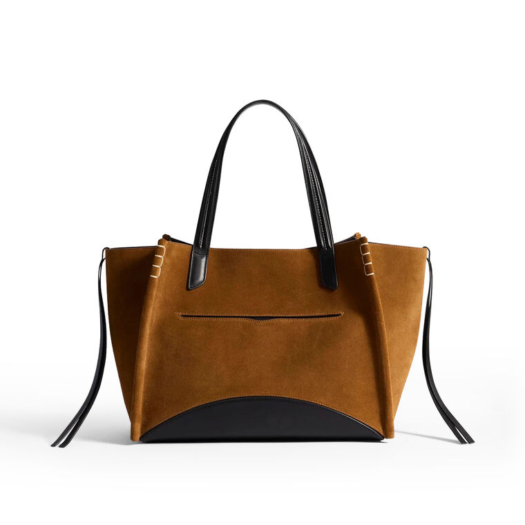 Elongated Loafer Cabas Bag image number null