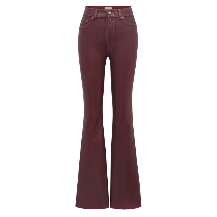 Bridget Boot High Rise Instasculpt Coated Jeans image number null