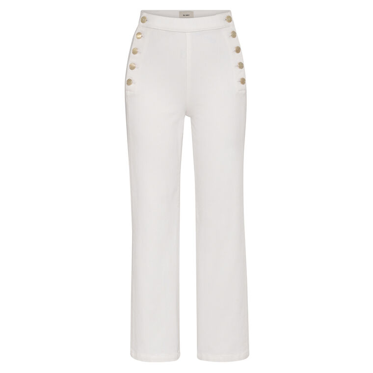 Karmine Refined Wide Leg High Rise Jean image number null