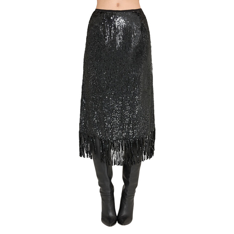 Raella Sequin Skirt image number null