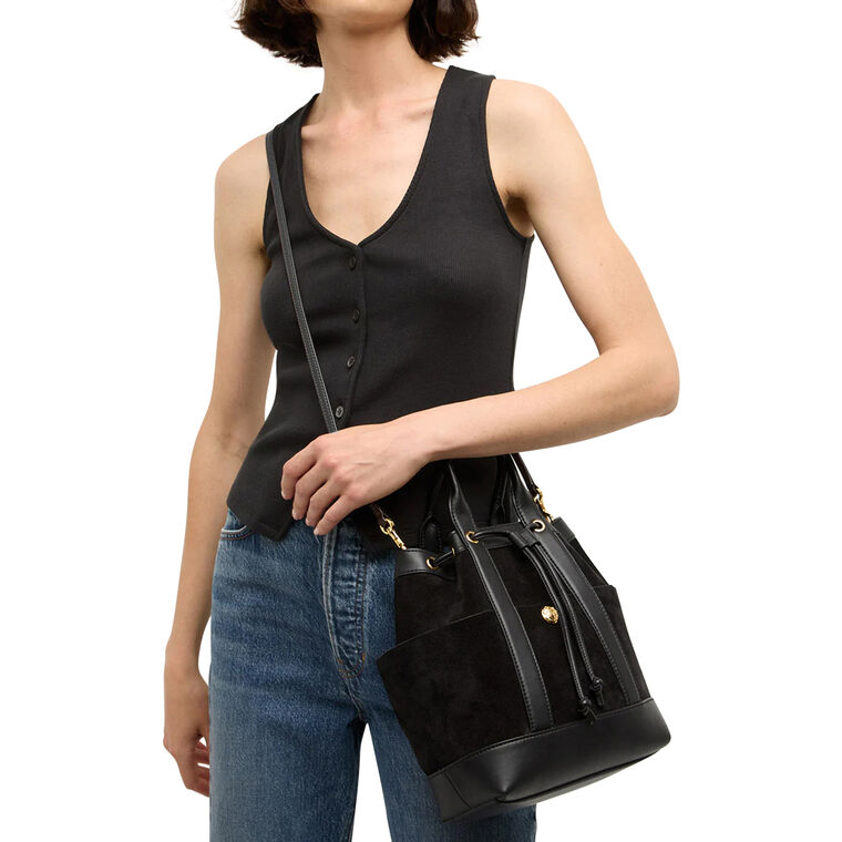 Suede Goody Bag image number null