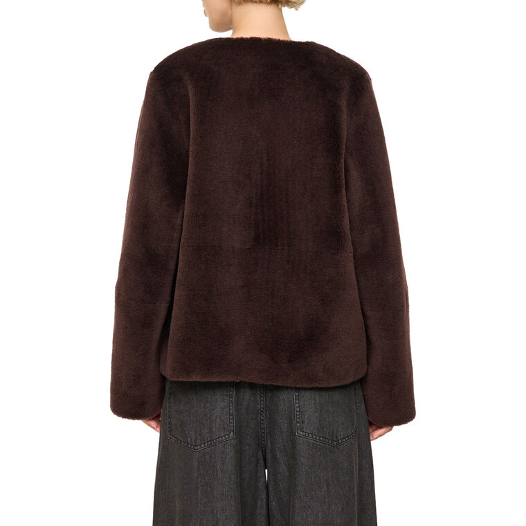 Annie Shearling Coat image number null