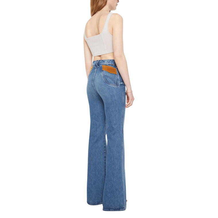 The Pointy Pocket Doozy Heel Jean image number null