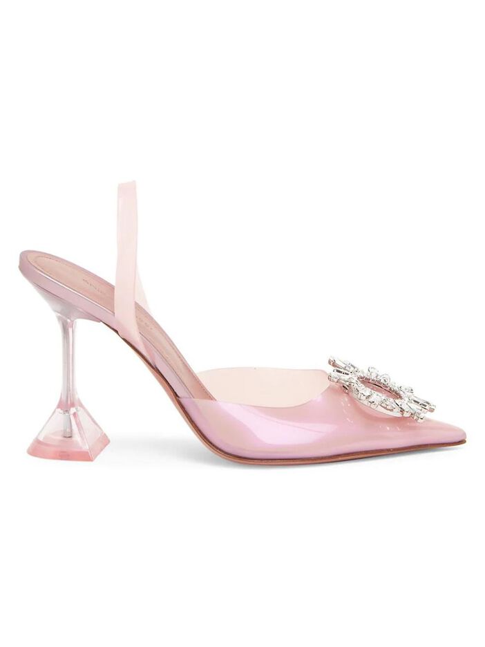 95mm Cl Plexi Heel Slingback image number null