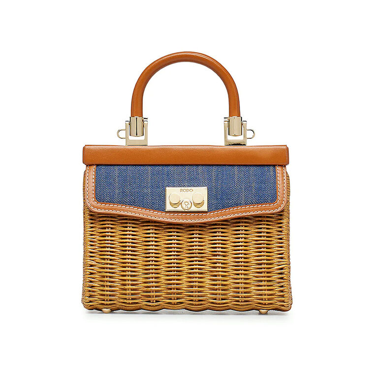 Small Paris Wicker Bag image number null