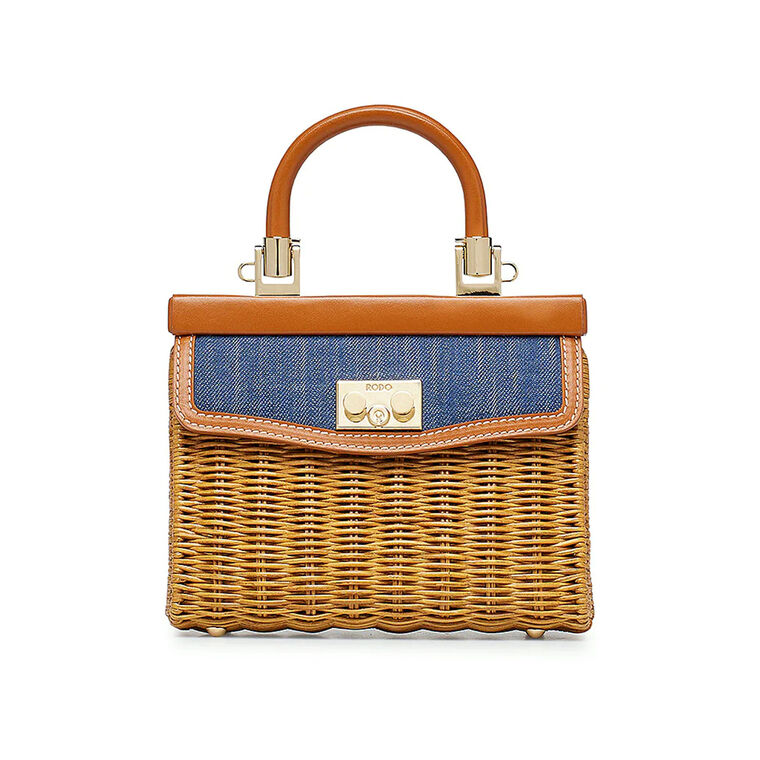 Small Paris Wicker Bag image number null