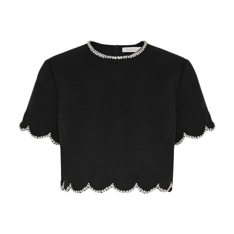 Crush Scalloped Top image number null