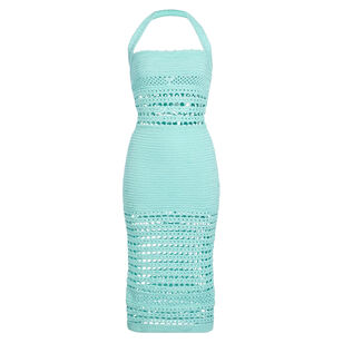 Jaycee Sleeveless Crochet Midi Dress