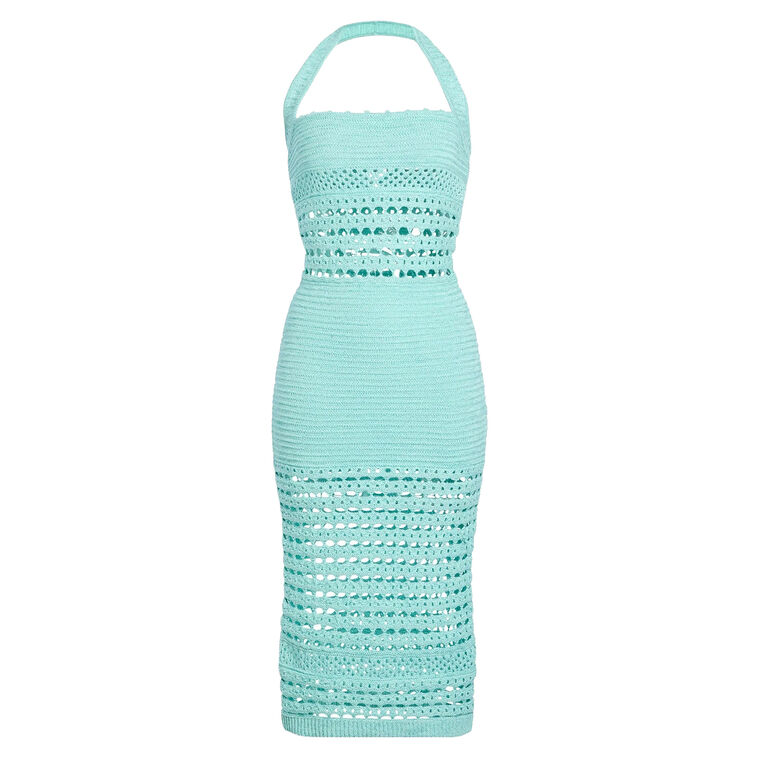 Jaycee Sleeveless Crochet Midi Dress image number null