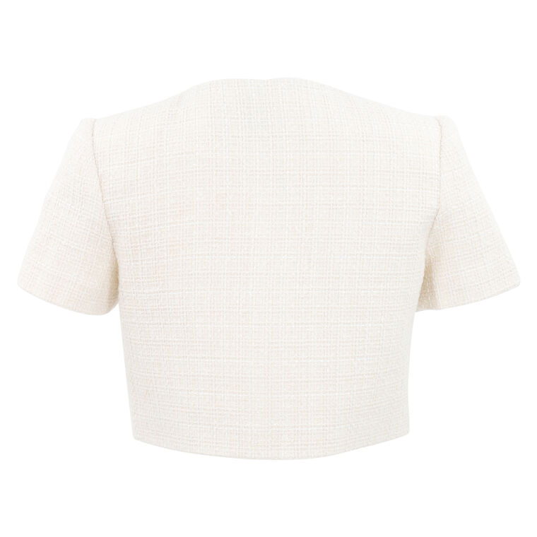 Boucle Crop Top image number null