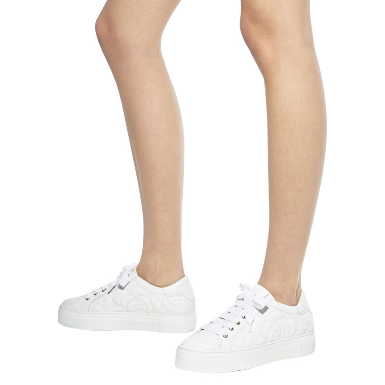Alisa Floral Quilted Sneaker image number null