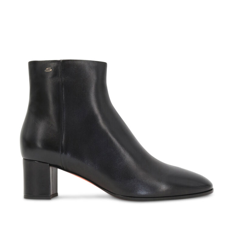 Halfrida 50mm Leather Ankle Boot image number null