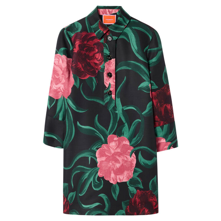 Short Artemis Wool Dress image number null