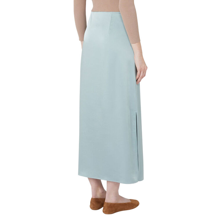 Angelo Satin Midi Skirt image number null
