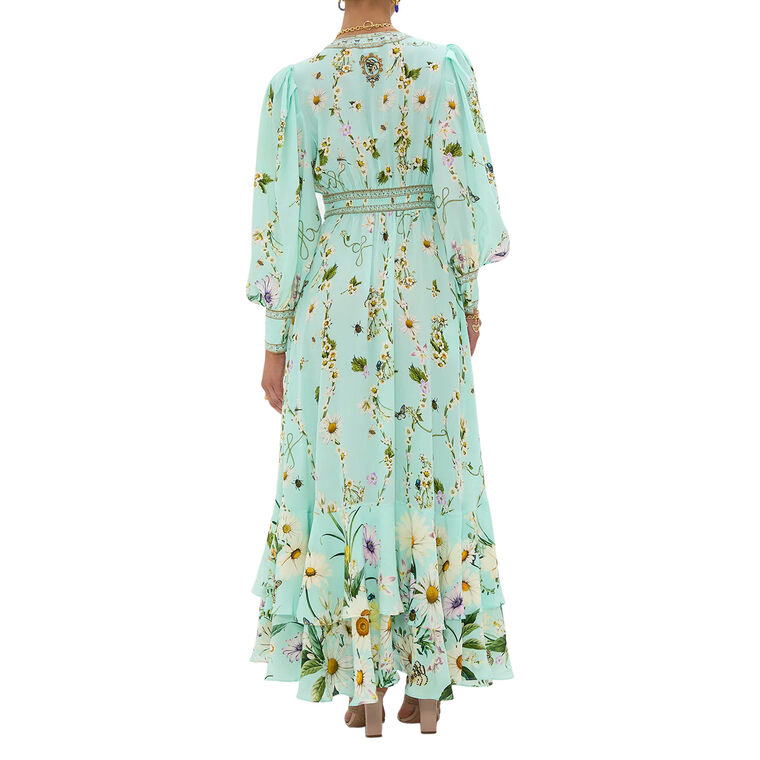 Long Button Front Dress image number null