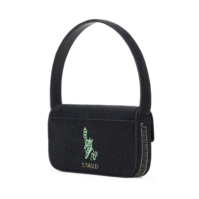 Tommy Beaded Shoulder Bag image number null