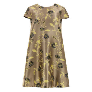 Mia Short Sleeve Floral A-Line Mini Dress
