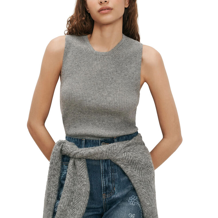 Sid Cashmere Tank Top image number null