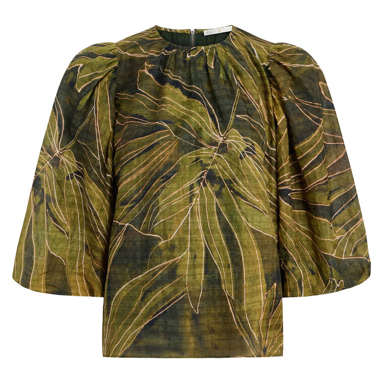 Harly Balloon Sleeve Top image number null