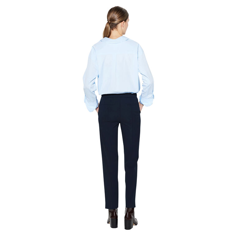 Charlotte Stretch Crepe Front Zip Pant image number null