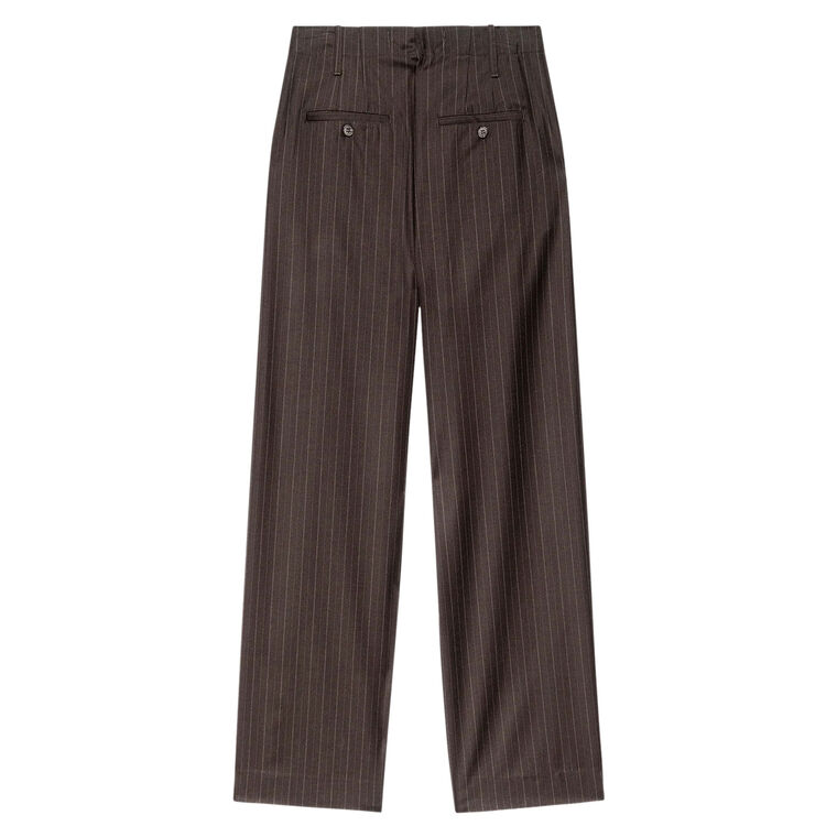 The Menswear Straight-Leg Pinstripe Trouser image number null