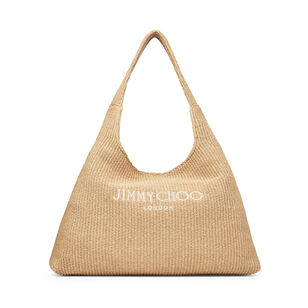 Beach Diamond Large Raffia Shoulder Bag