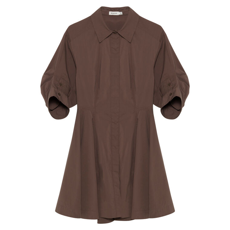 Jazzie Short Sleeve Cotton Mini Dress image number null