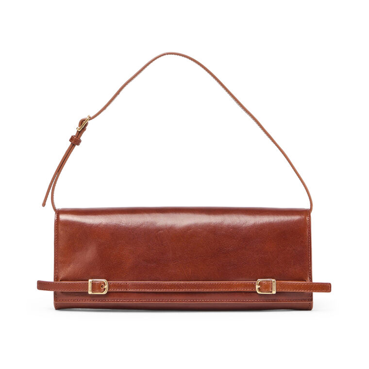 River East West Leather Clutch image number null