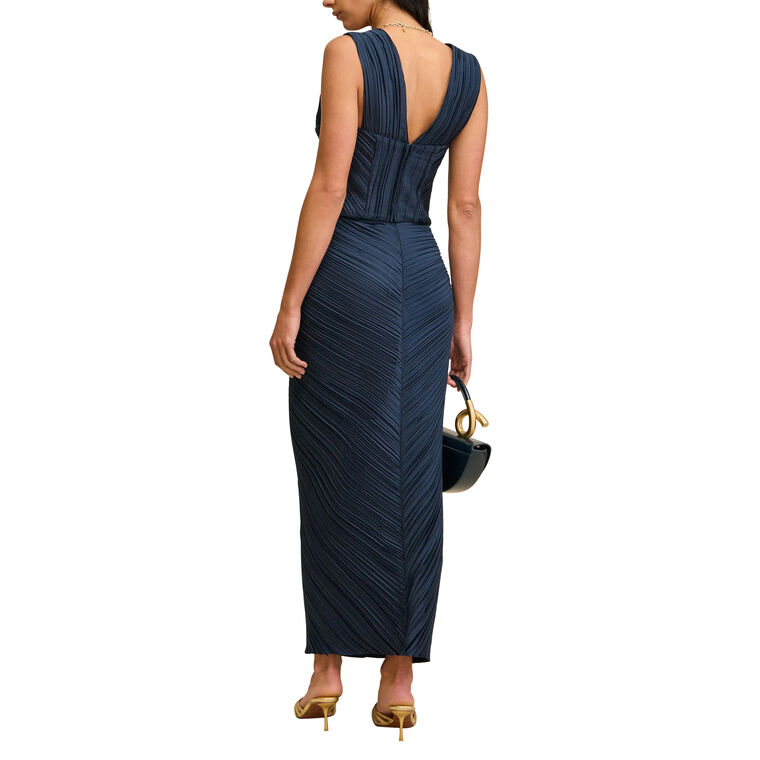 Sonoma Plisse Midi Skirt image number null