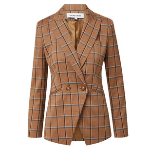 Rickie Plaid Dickey Jacket