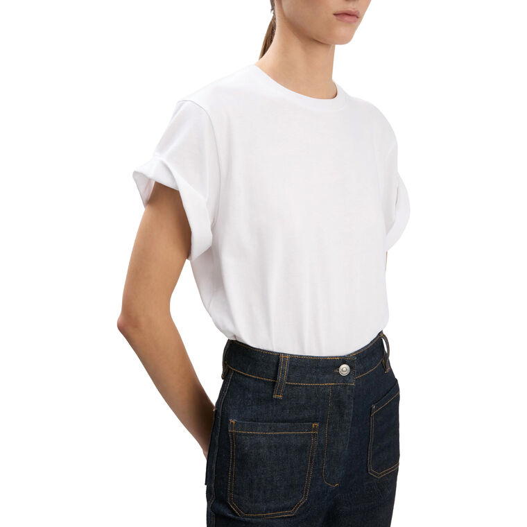 Tilly Short Sleeve Folded Cuff T-Shirt image number null